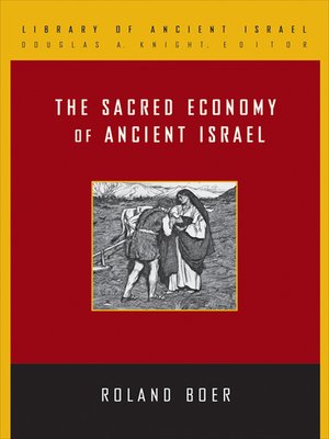 cover image of The Sacred Economy of Ancient Israel